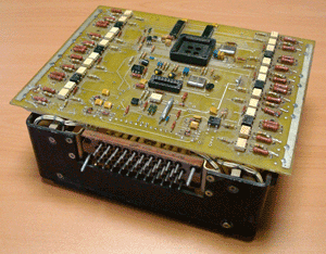 Дорожный контроллер КДУ-1. Оба процессора сняты.